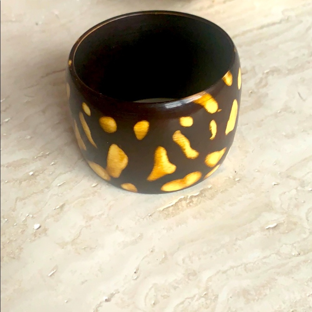 Tortoise Shell Cuff Bracelet